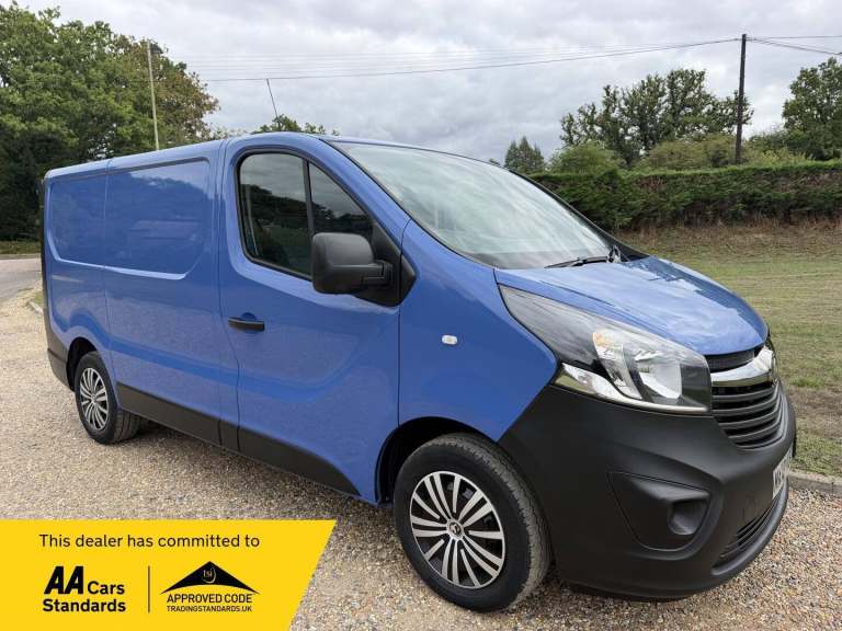 2018 Vauxhall Vivaro 1.6 CDTi 2700 BiTurbo ecoTEC L1 H1 Euro 6 (s/s) 5dr PANEL VAN Diesel Manual