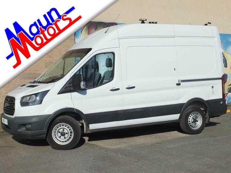 Ford Transit 350 EcoBlue 130PS Euro 6, L2H3 Mobile Workshop Panel Van with Crane