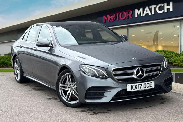 2017 Mercedes-Benz E Class 2.0 E220d AMG Line (Premium) G-Tronic+ Euro 6 (s/s) 4dr Saloon DIESEL ...