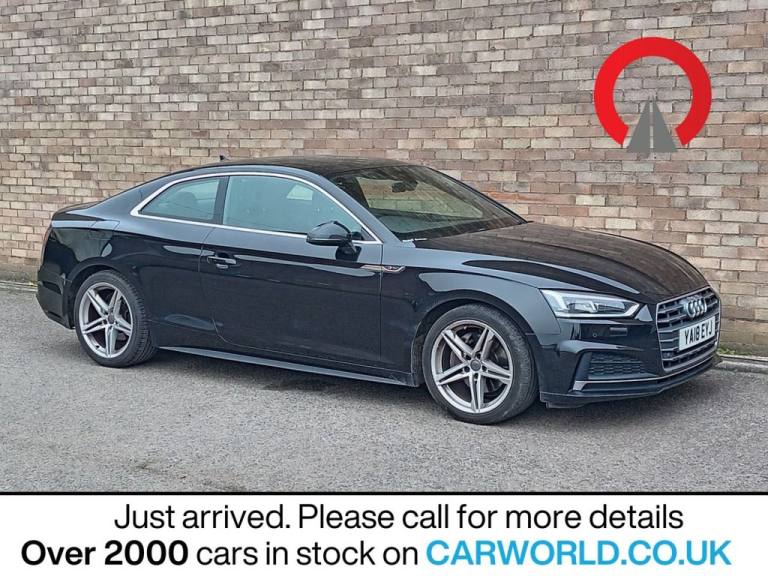 2018 Audi A5 2.0 TDI S line Coupe 2dr Diesel S Tronic Euro 6 (s/s) (190 ps) Coupe Diesel Automatic