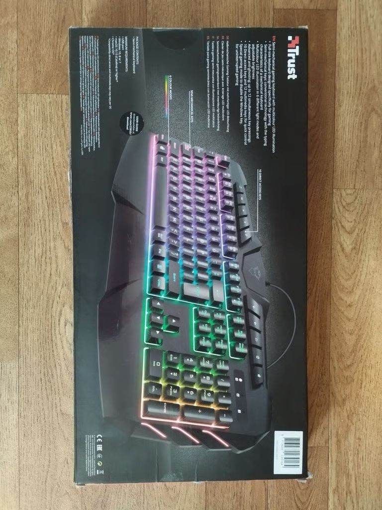 Trust RGB Gaming Keyboard GXT 881 ODYSS