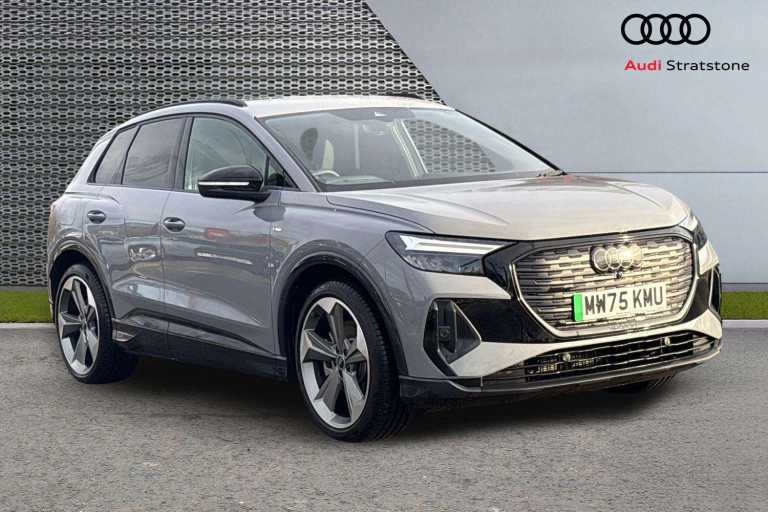  Audi Q4 e-tron 210kW 45 82kWh Black Edition 5dr Auto SUV Electric Automatic