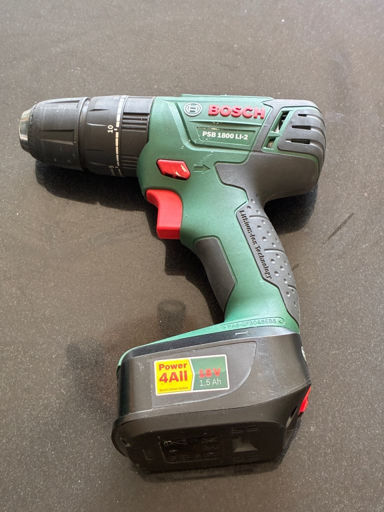Bosch PSB 1800 LI-2 18v Lithium-ion cordless combi drill