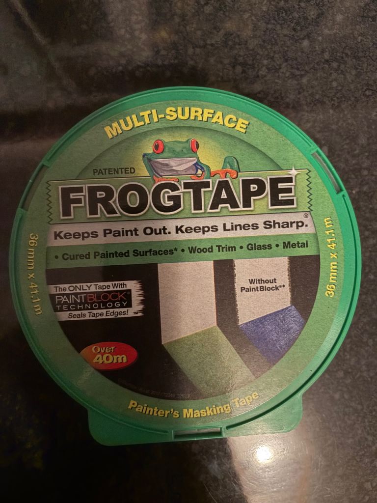 New FrogTape Multi-Surface Painter's Masking Tape