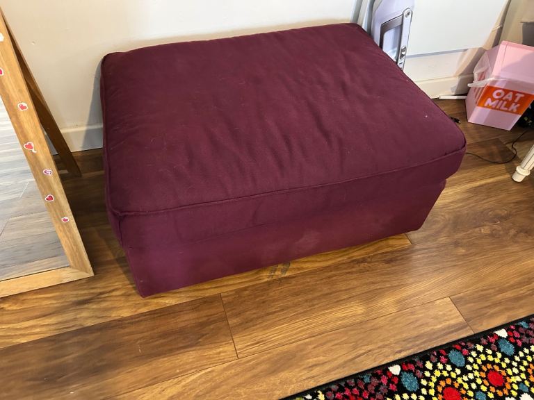 Footstool with hidden storage 