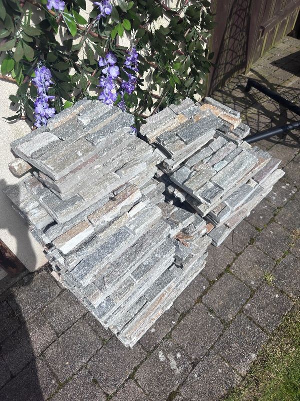 Decorative wall stones for exterior or interior wall