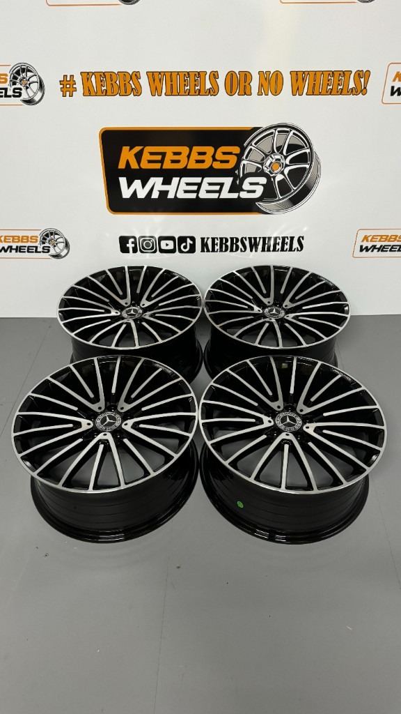 19" MERCEDES S CLASS STYLE ALLOY WHEELS C CLASS E CLASS S CLASS 