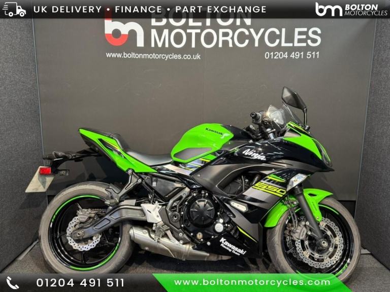 Kawasaki Ninja 650 Motorcycle Green