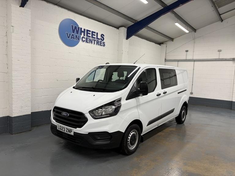 2023 Ford Transit Custom 2.0 EcoBlue 105ps Low Roof D/Cab Leader Van PANEL VAN DIESEL Manual