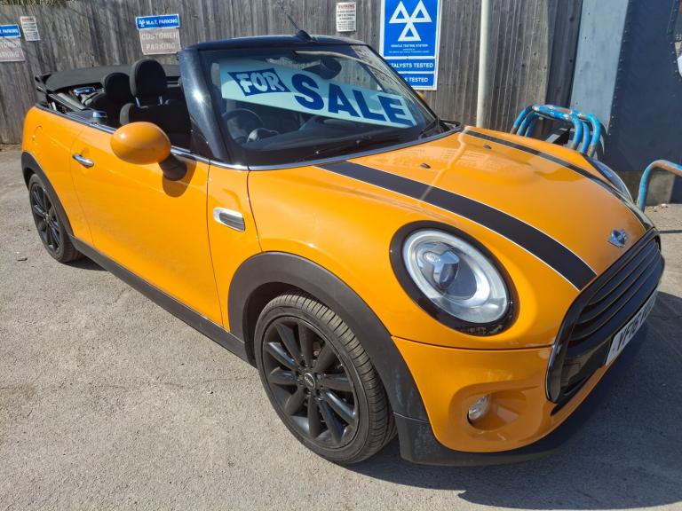 2016 MINI Convertible 1.5 Cooper 2dr CONVERTIBLE Petrol Manual