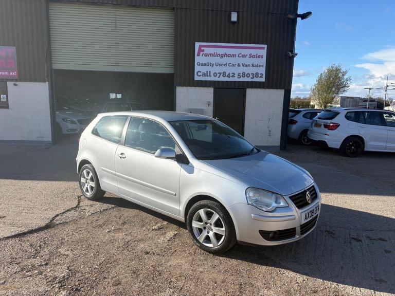 2009 Volkswagen Polo 1.2 Match 60 3dr HATCHBACK Petrol Manual