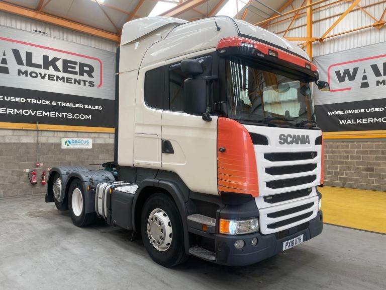 SCANIA R450 *EURO 6* HIGHLINE 6X2 TAG AXLE TRACTOR UNIT – 2018 – PX18 UTH