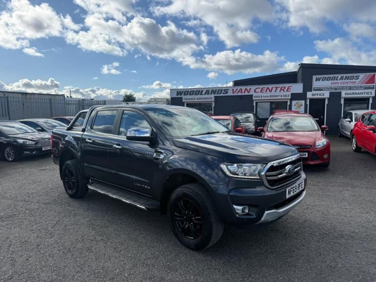 2019 ON 69 PLATE FORD RANGER LIMITED ECOBLUE 2.0 170BHP 4WD AUTO PICKUP ULEZ