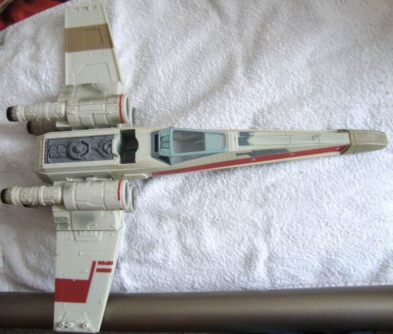 Large Star Wars Toys (40 - 50cm Long) 4 Models - All Incomplete - Sold as Spares