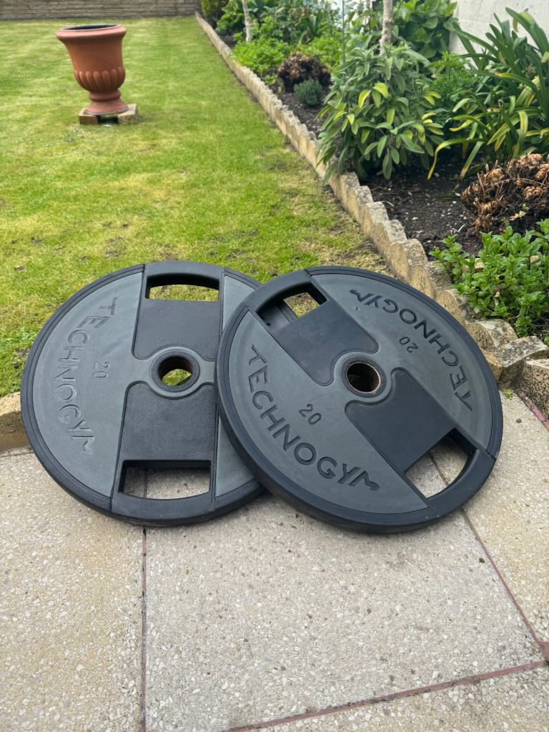 20kg technogym weighted plates