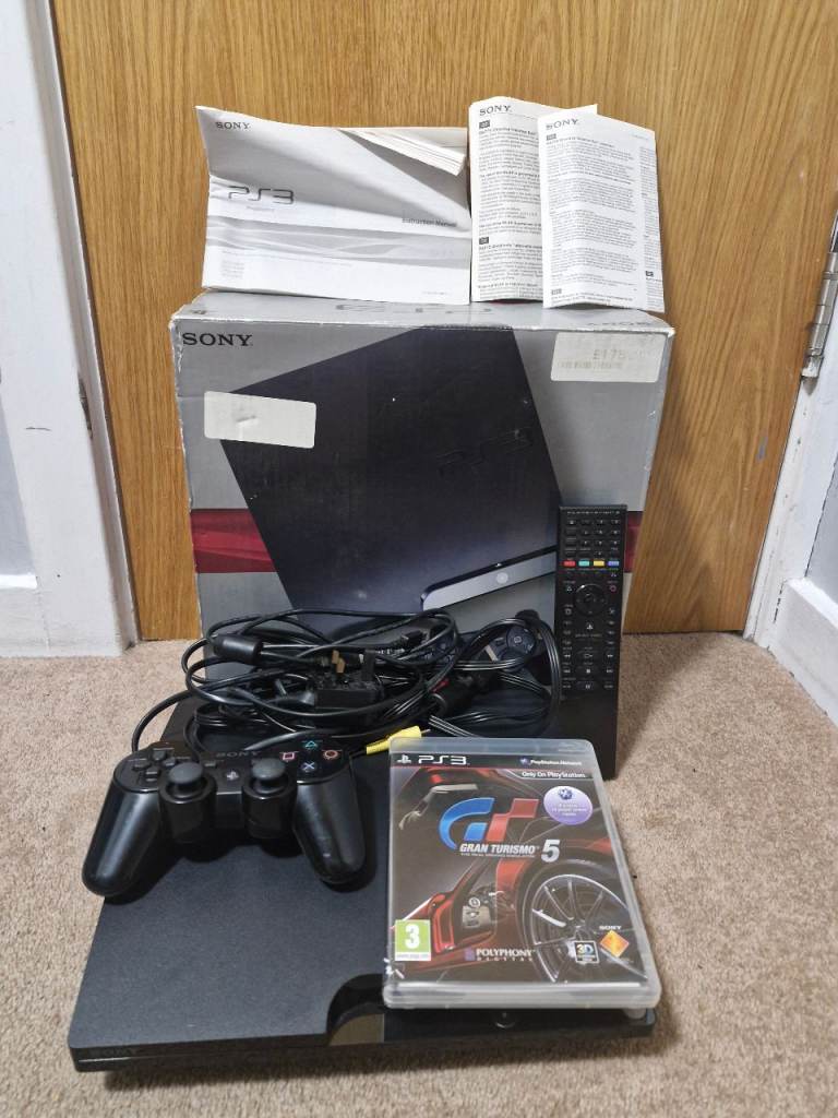 Boxed PlayStation 3 slim 250gb