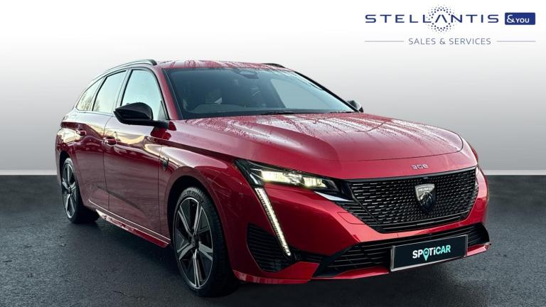 2025 Peugeot 308 SW 1.2 HYBRID GT Estate 5dr Petrol Hybrid e-DSC6 Euro 6 (s/s) (136 ps) Estate Hy...