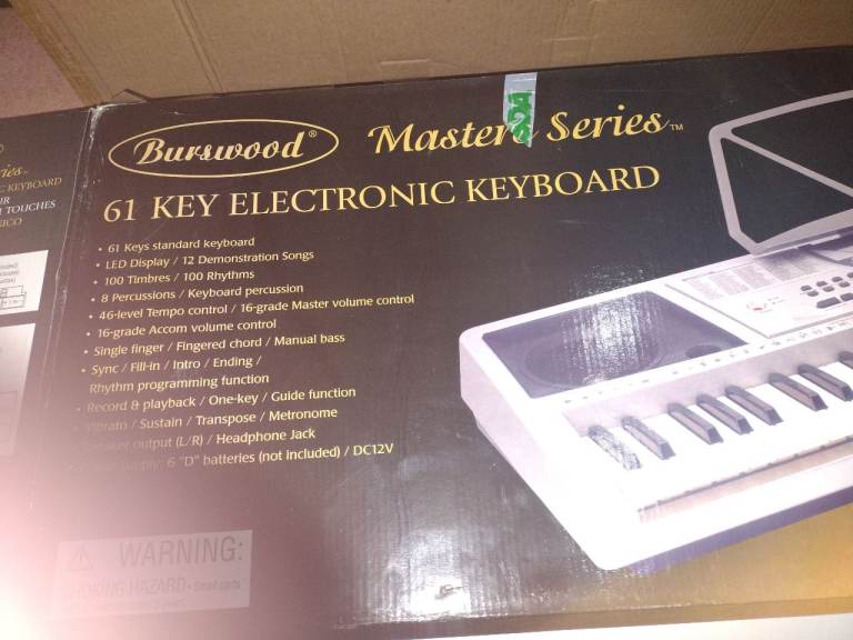 Burswood electronic keyboard 61 key