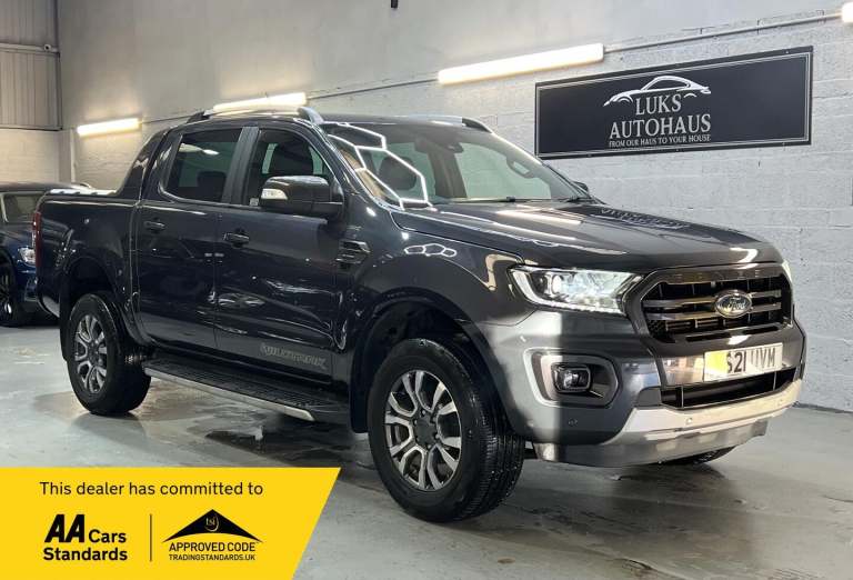 2021 Ford Ranger 2.0 EcoBlue Wildtrak Auto 4WD Euro 6 (s/s) 4dr PICK UP Diesel Automatic