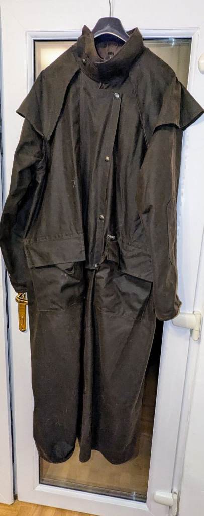 Drizabone Mens Long Wax Riding Coat