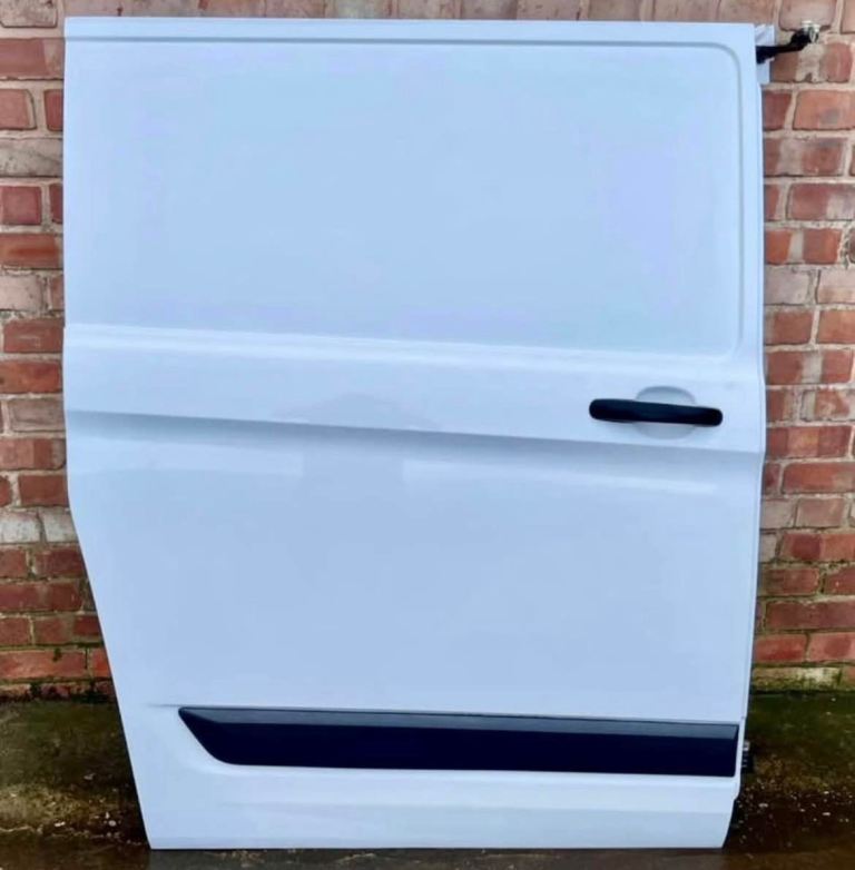 Ford Transit Custom Right Driver Side Loading Sliding Door Offside Frozen White 2013-2018