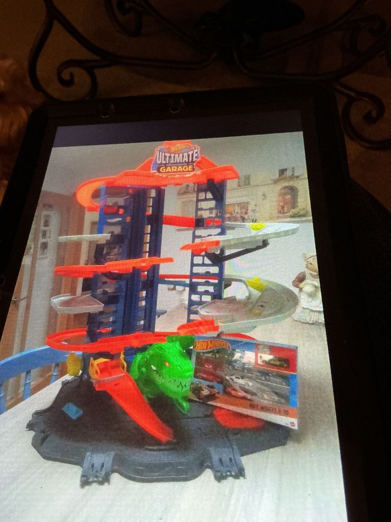 image for Hot wheels ultimate garage with 10 new cars 