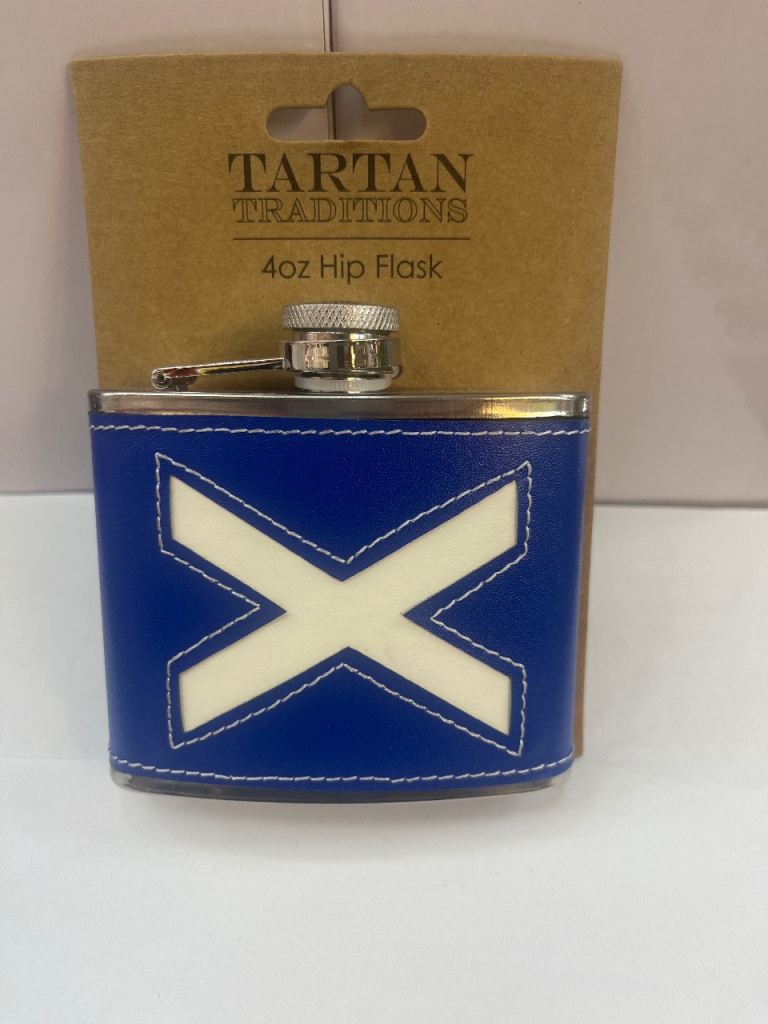 Tartan Traditions 4oz Hip Flask
