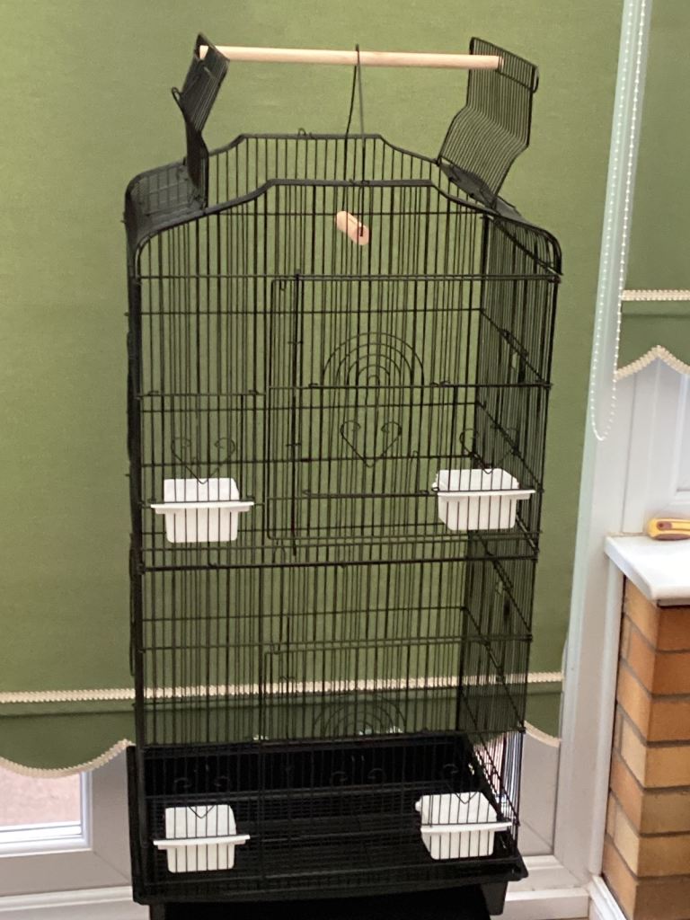New cages in black or white 