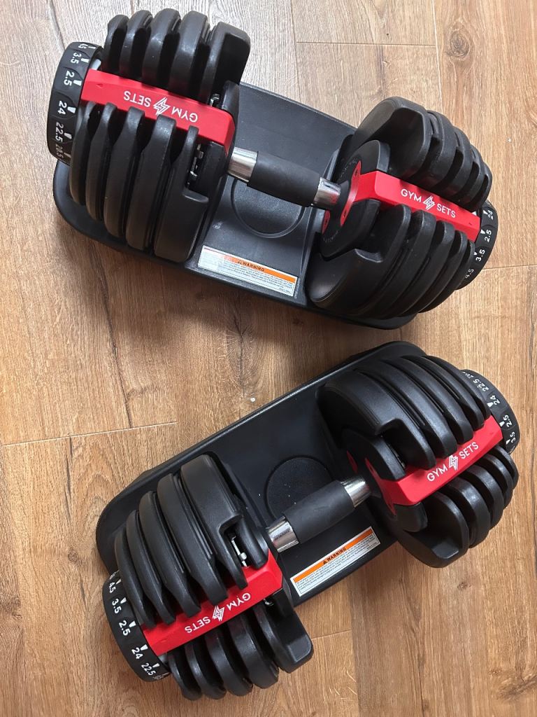 Gym sets uk adjustable dumbbells and bench 
