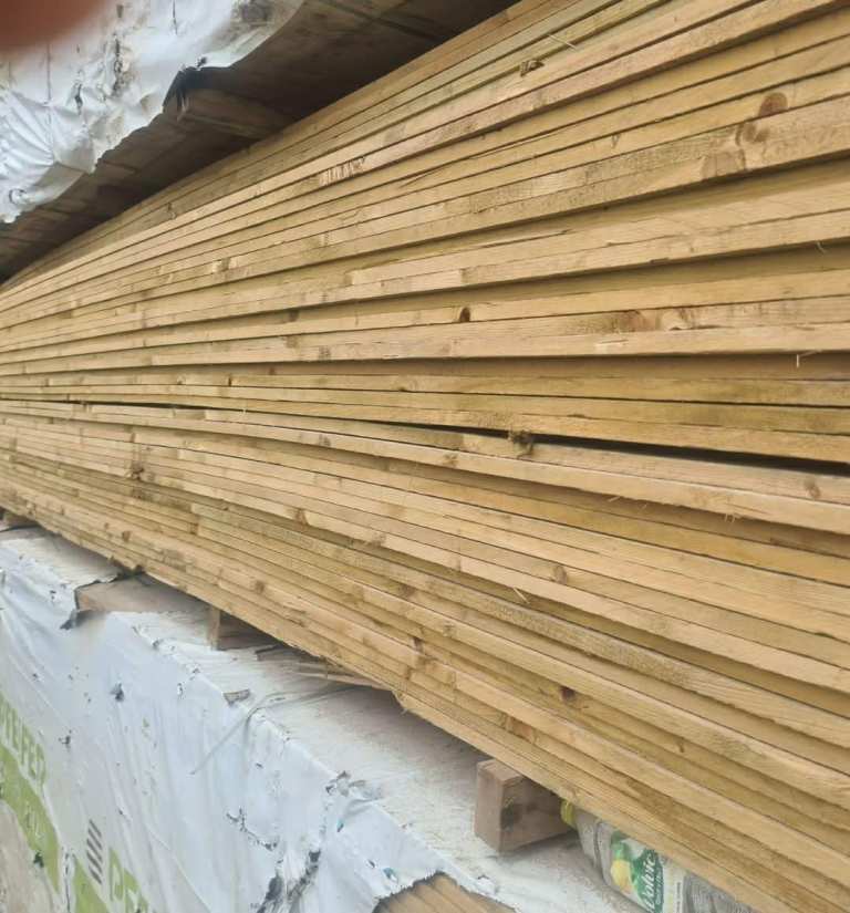 Treated Timber Boards – New, Various Lengths