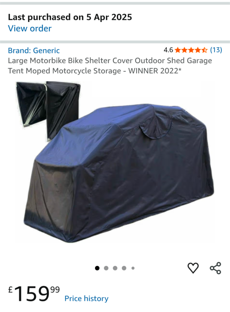 Motorbike Shelter