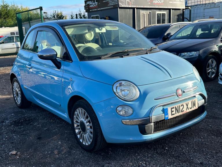 2012 Fiat 500 1.2 Lounge 3dr [Start Stop] HATCHBACK Petrol Manual