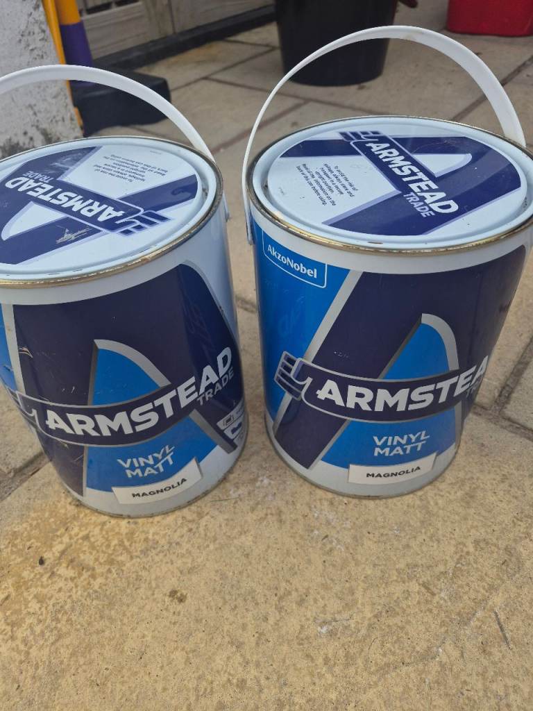 Armstead Trade Vinyl Matt Paint - Magnolia, New Tins
