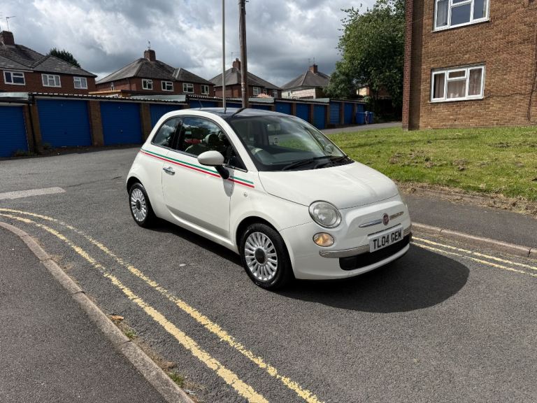 Fiat, 500, Hatchback, 2010, Manual, 1242 (cc), 3 doors