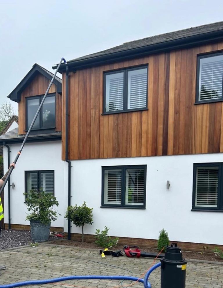 House Roof Gutter Cleaning Cardiff