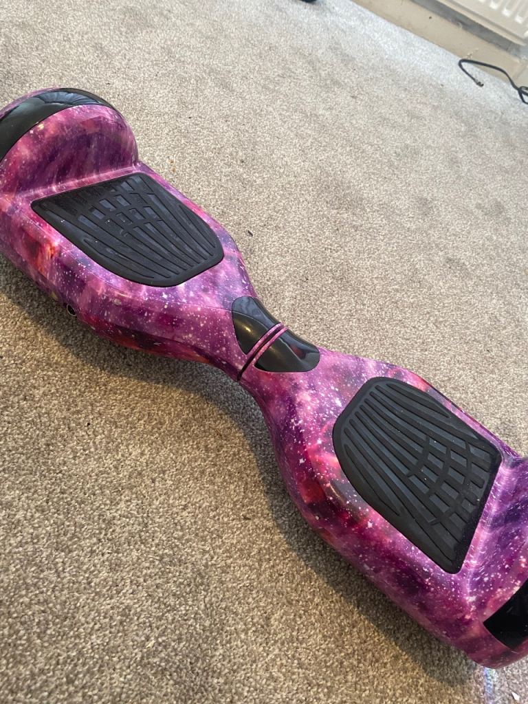 Hoverboard with Galaxy Design – Good Condition