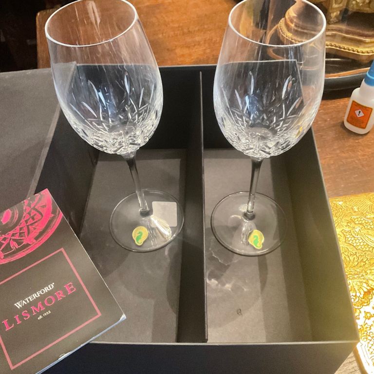 Waterford Chrystal Lismore Wine Glasses