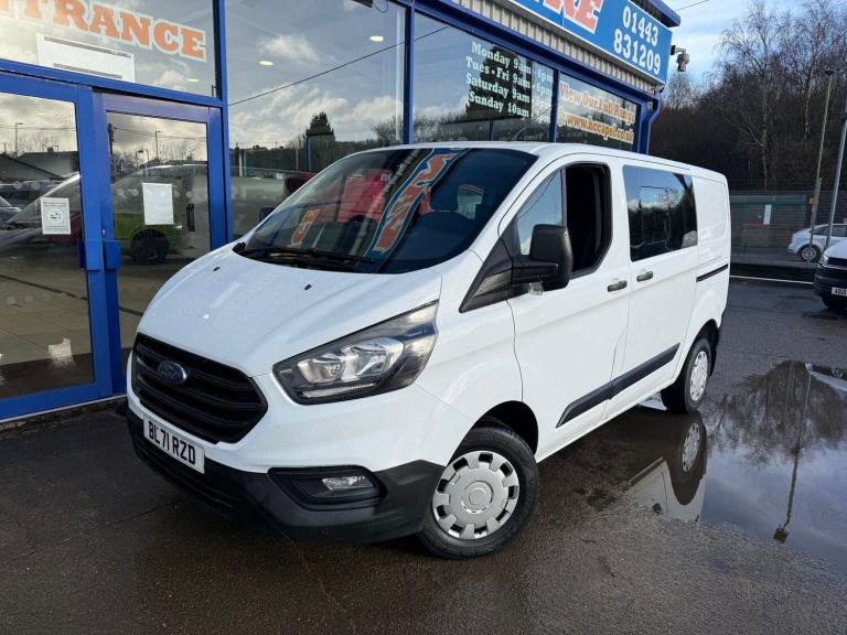 2022 Ford Transit Custom 2.0 300 EcoBlue Leader Crew Van Double Cab 5dr Diesel Manual L1 H1 Euro ...