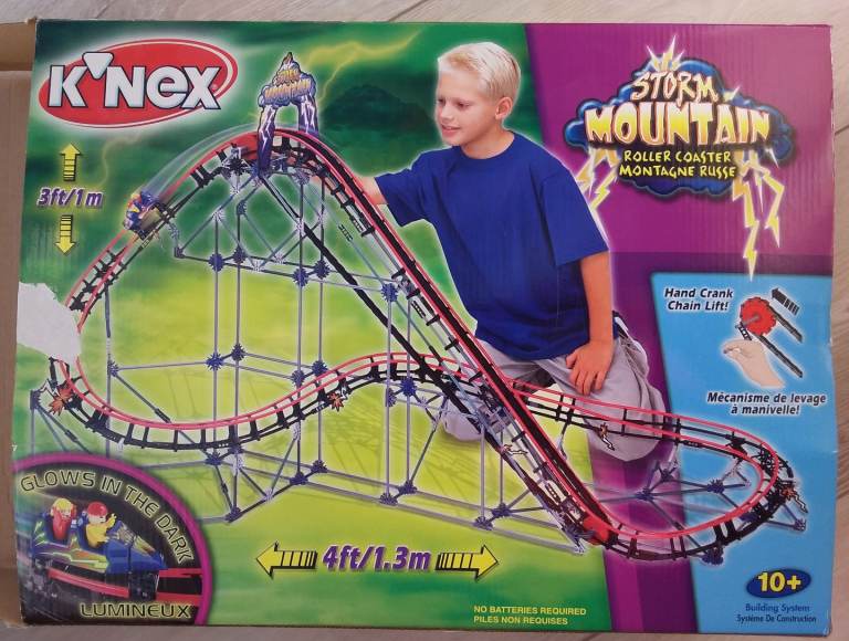 Complete Knex building sets inc. Big Ball Factory & roller coasters (see ad for prices)