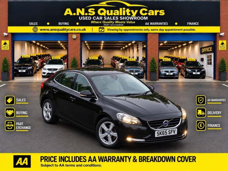 2015 Volvo V40 1.5 T2 SE Nav Auto Euro 6 (s/s) 5dr HATCHBACK Petrol Automatic