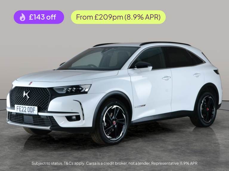 2022 DS Automobiles DS 7 1.5 BlueHDi Performance Line + 5dr EAT8 HATCHBACK DIESEL Automatic