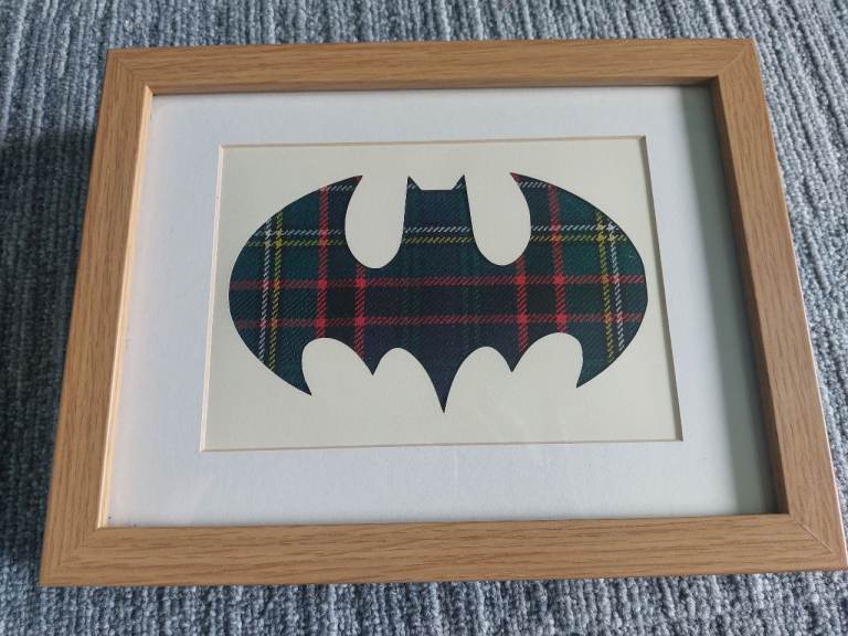 Tartan Batman Art