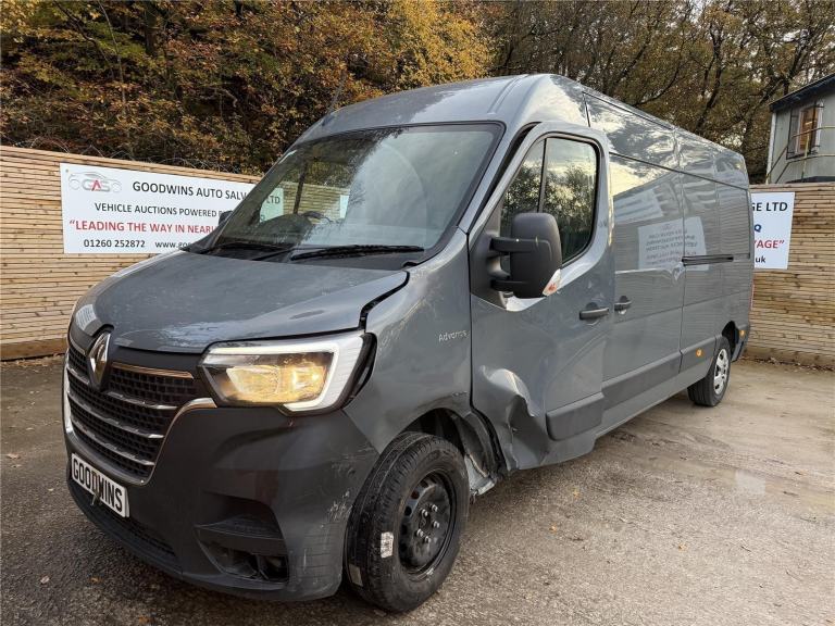 2023 RENAULT MASTER ADVANCE LM35 2.3TD ACCIDENT DAMGED REPAIRABLE SALVAGE 