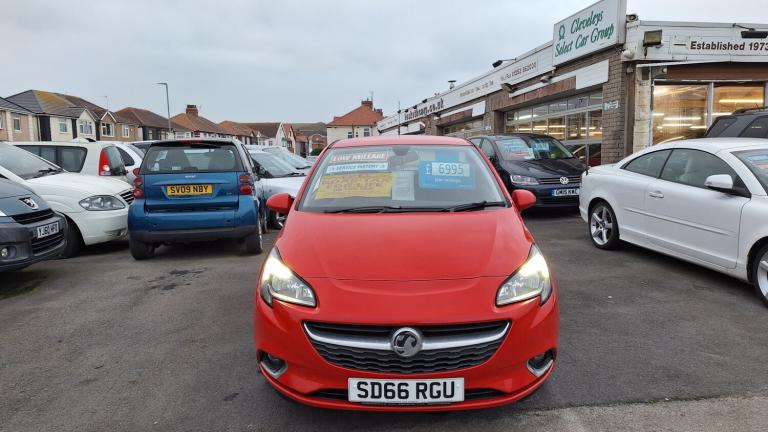 2016 Vauxhall Corsa 1.4 ecoFLEX SRi 3-Door From £5,695 + Retail Package HATCHBACK Petrol Manual