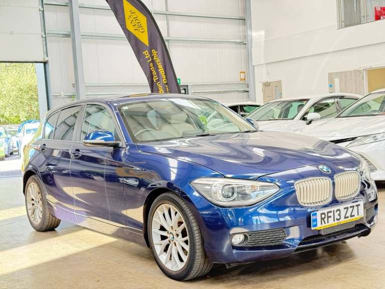 2013 BMW 1 Series BMW 1 Series Petrol Dark Blue 2013 5 Seater 1.6L Petrol .