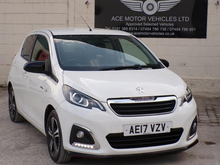 2017 Peugeot 108 1.2 PureTech GT Line 5dr HATCHBACK PETROL Manual