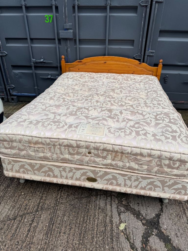 Harrison Double Bed and Mattress 