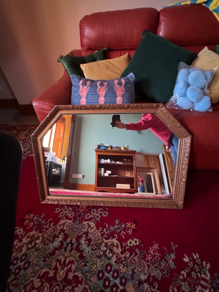 Fireplace/Overmantle Mirror 
