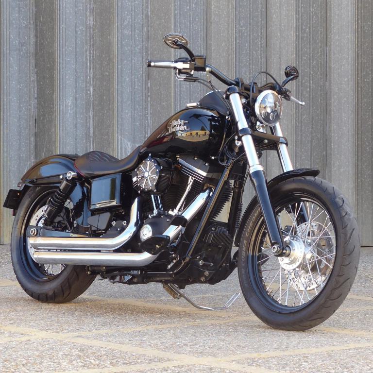 2015 HARLEY-DAVIDSON FXDB STREET BOB 1690CC – ONE OWNER – LOW & LOUD 