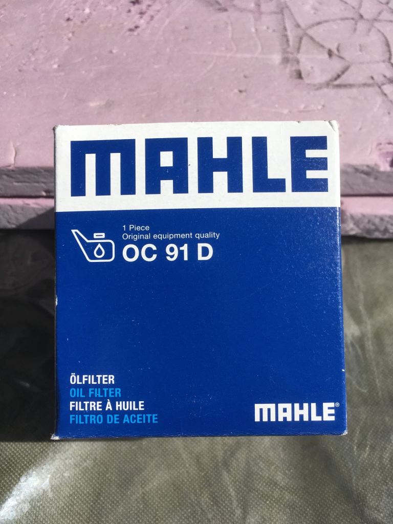 MAHLE OC 91 D Oil Filter 